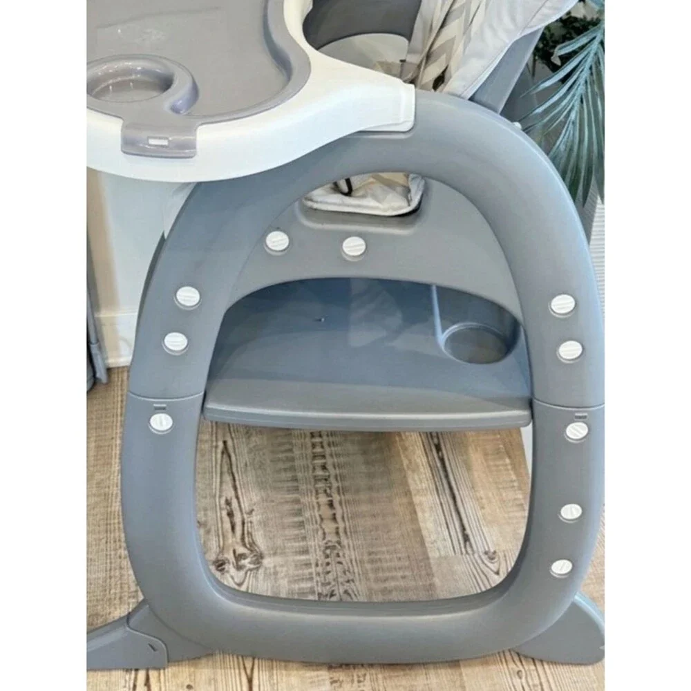 Badger Baby Tray Playtable Convertible 3-in-1 High Chair Toddler Play Table Set